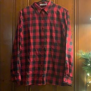 Women’s Size 10 foxcroft Plaid Shirt